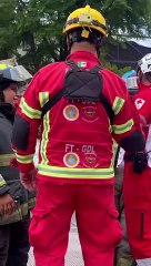 Un fuerte accidente dejó a varias personas atrapadas en la colonia Ferrocarril de Guadalajara