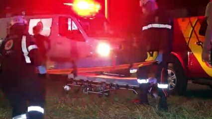 Duas pessoas ficam feridas em acidente na rodovia BR-277