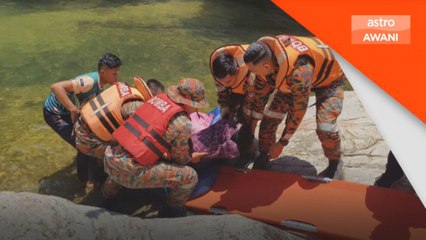 Dua penuntut IPT lemas ketika mandi air terjun