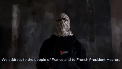 La vidéo mettant en scène, un combattant du Hamas menaçant la France "de rivières de sang pendant les JO" était un fake, selon tous les experts