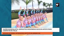 Sueño mundialista gimnastas misioneras buscan apoyo para competir en Italia