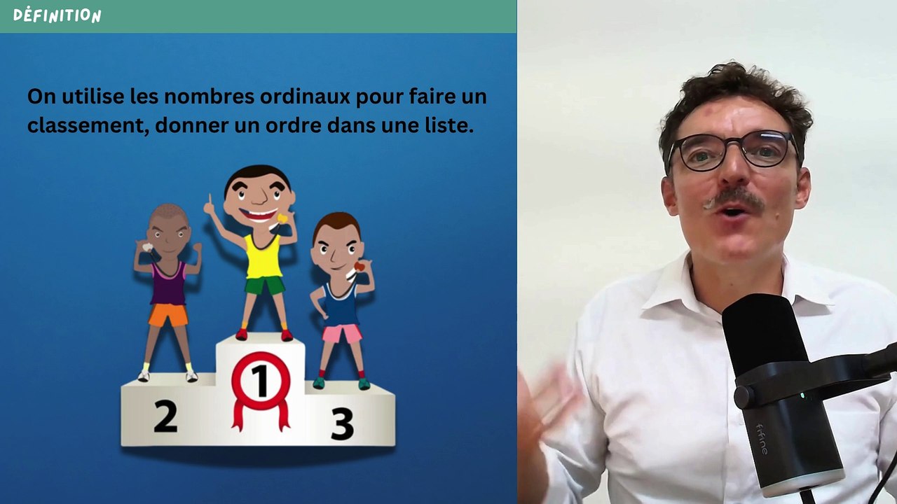 Leçon 35 Les nombres ordinaux