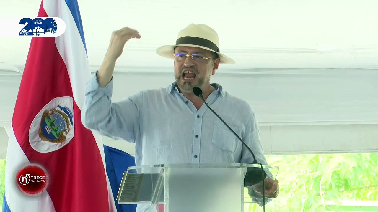 Declaraciones Rodrigo Chaves Robles 24-7-2024