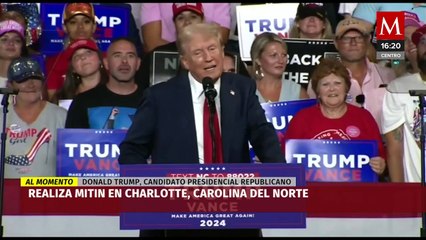 "Derrote al peor presidente de la historia, llamado Joe Biden": Donald Trump