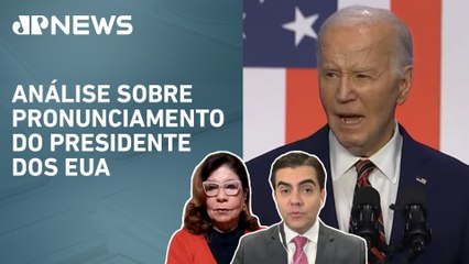 Joe Biden sobre desistência: “Hora de passar para a próxima geração”; Dora Kramer e Vilela avaliam