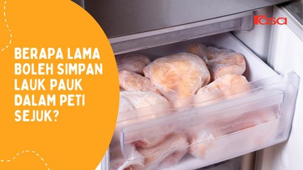 Berapa Lama Boleh Simpan Lauk Pauk Dalam Peti Sejuk