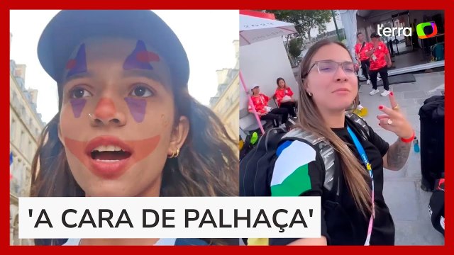 Rayssa Leal e Pâmela Rosa relatam espera de três horas por transporte até a Vila Olímpica