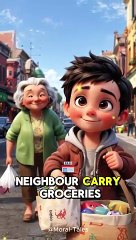 The Kindness Chain Reaction_ A Rich Kid_s Lesson _wisdom _lifelessons _kids _shorts(360P)