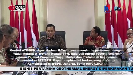 Kementrian ATR BPR Gelar Rapat Pimpinan- Evaluasi Kinerja Semester I