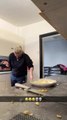 Daughter Pranks Mother With Exploding Egg in Kitchen