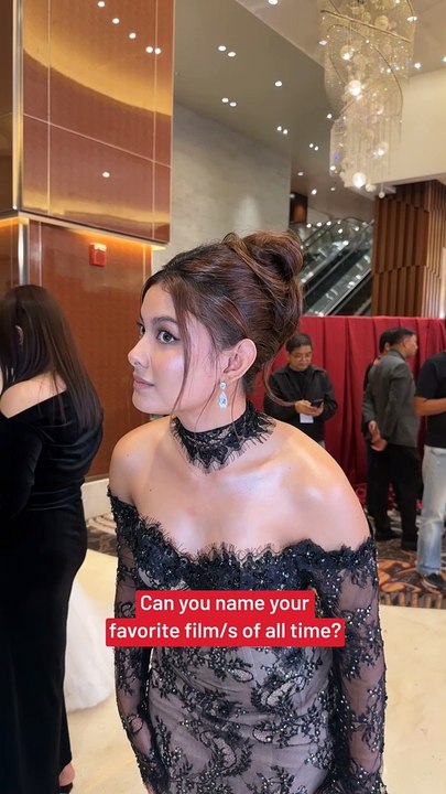 Unica Hija’s Kate Valdez loves adventure films. #GMAGala2024 #EntertainmentNewsPH