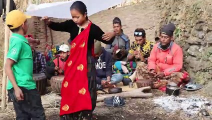 Kids Dancing in Nepalese Music | Panchebaja and Dance |
