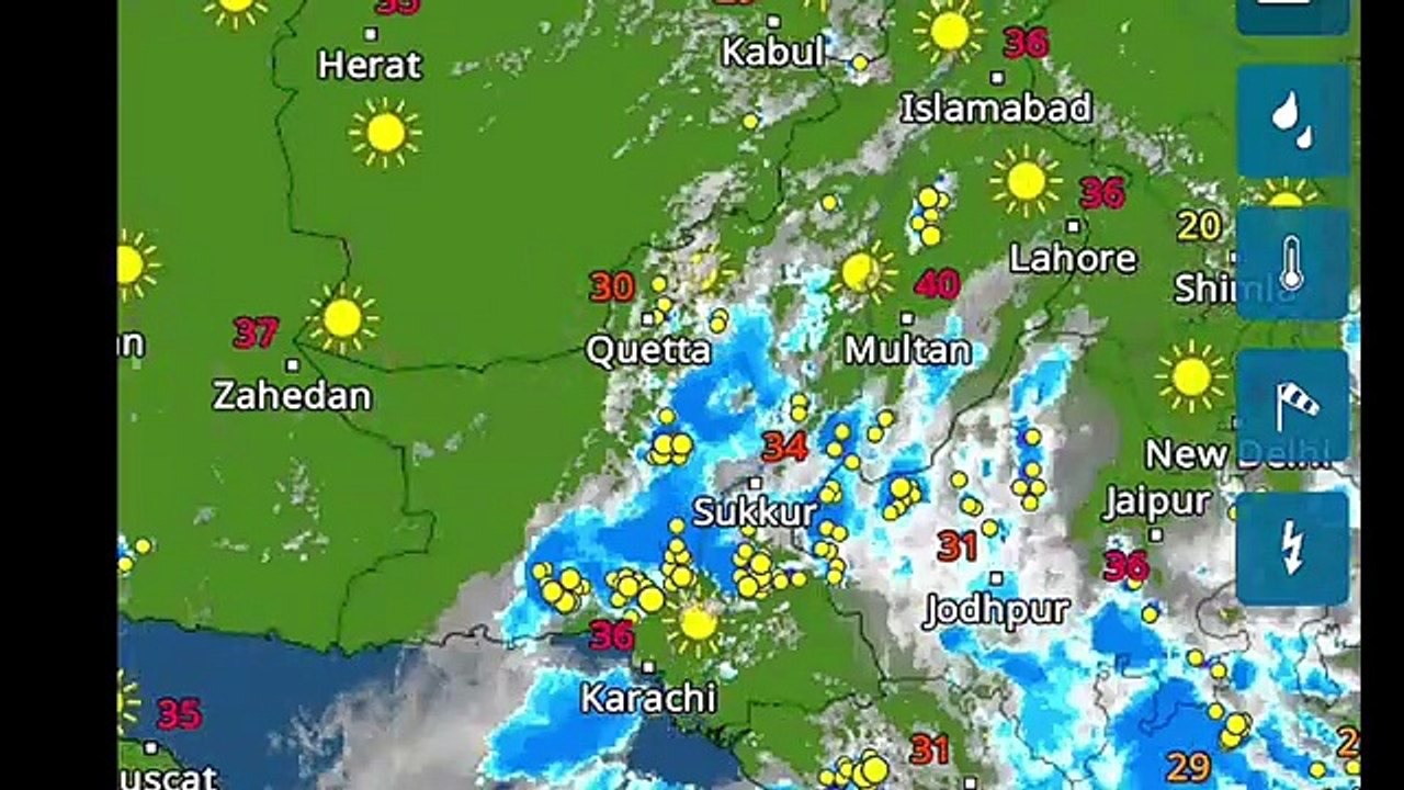 Weather Update Today, 25 July| Extreme Monsoon Rains ⛈️ expected in next 10 days| Pakistan Weather