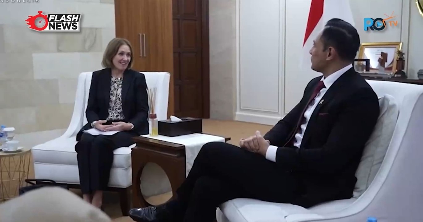 Menteri AHY Terima Kunjungan Dubes Norwegia, Bahas Investasi di Indonesia
