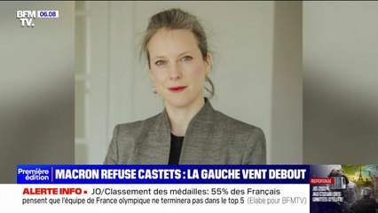 Tải video: Le NFP vent debout après le refus d'Emmanuel Macron de nommer Lucie Castets à Matignon