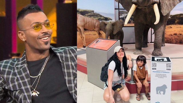 Natasha Stankovic First Post With Son पर Hardik Pandya Reaction Viral, Watch Video|Boldsky