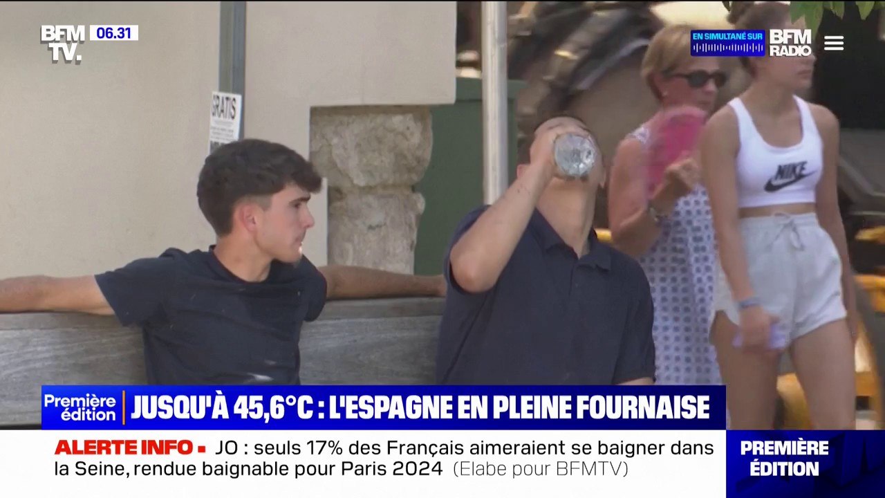 Jusqu'à 47°C à Séville, 45°C à Madrid... L'Espagne touchée par nouvelle vague de chaleur