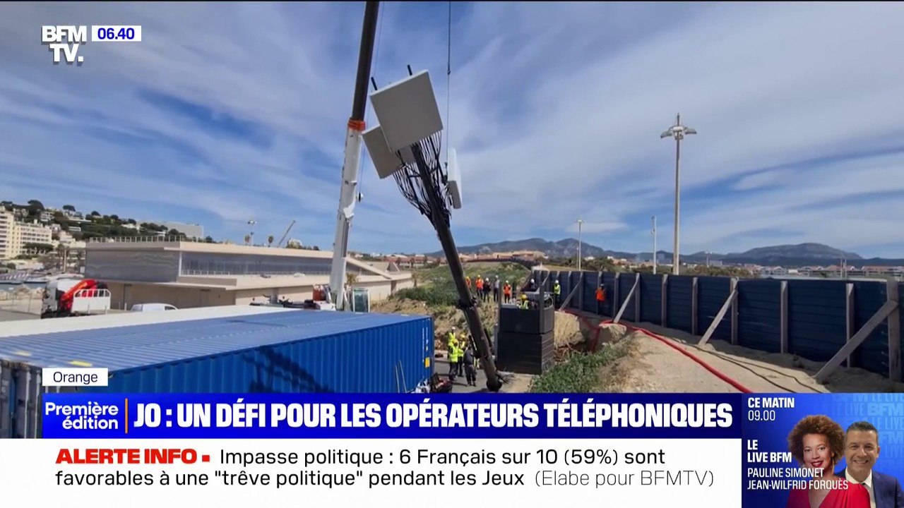 Cérémonie d'ouverture des JO: un défi aussi pour les opérateurs téléphoniques