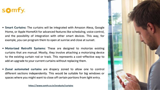 Modernize Your Home with Somfy Automated Curtains