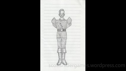 Soldier Pencil Sketch Video #340 (07-25-2024)