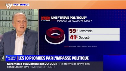 59% des Français favorables à "une trêve politique" pendant les JO, selon notre sondage