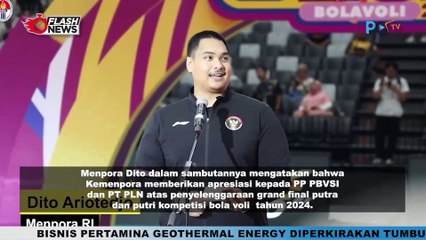 Menpora Dito Ariotedjo Tutup Kompetisi Bola Voli PLN Mobile Proliga 2024