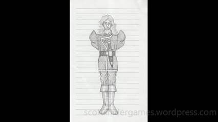 Soldier Pencil Sketch Video #341 (07-25-2024)
