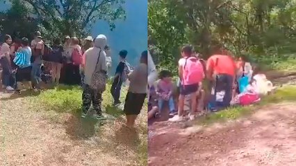 Se reportan cerca de 600 mexicanos que huyen de Chiapas a Guatemala debido a la narco guerra