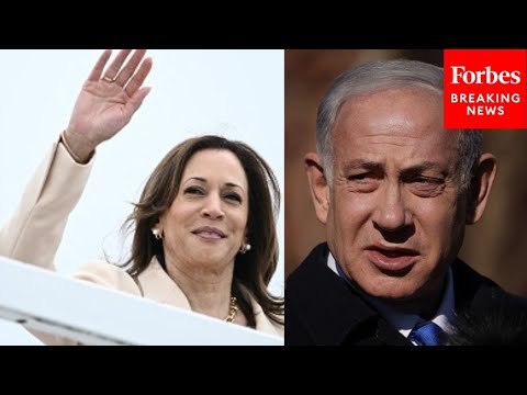 BREAKING NEWS: VP Kamala Harris Departs DC, As Israeli PM Netanyahu Arrives At Capitol Hill