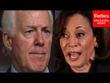 'It's Disgraceful': John Cornyn Tees Off On VP Harris And Top Dems For Skipping Netanyahu's Address