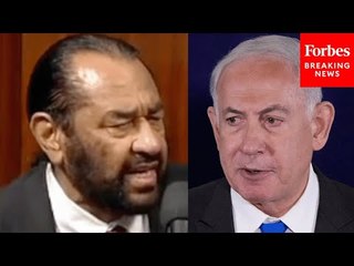 'I Cannot In Good Conscience Stand With Mr. Netanyahu': Al Green Condemns Israeli PM