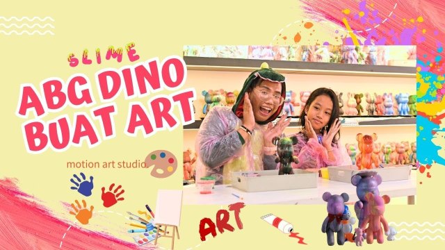 Kerja Giler Lah Buat Slime Bentuk Abang Dino BK Iyekan Saja Ep 1 BINTANG KECIL