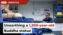 Unearthing Bukit Choras’ 1,200-year-old Buddha statue