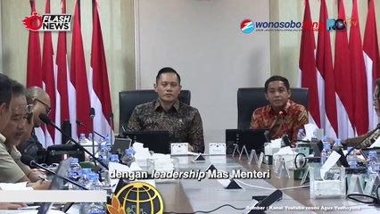 Kementerian ATR BPN Gelar Rapat Pimpinan : Evaluasi Kinerja Semester 1