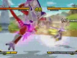 Dragon ball z burst limit trunks vs freezer
