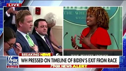 Jean-Pierre and Doocy Clash Over Alleged 'Coverup' of Biden's Health