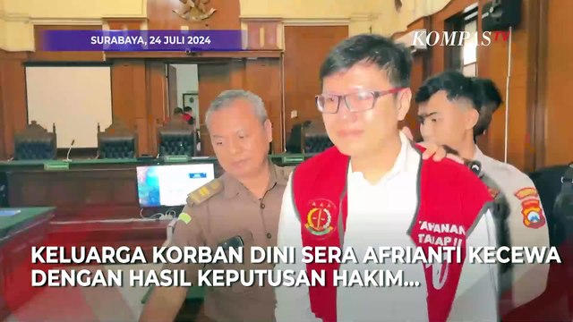 Ronald Tannur Terdakwa Pembunuhan Divonis Bebas, Keluarga Korban Kecewa pada Hakim
