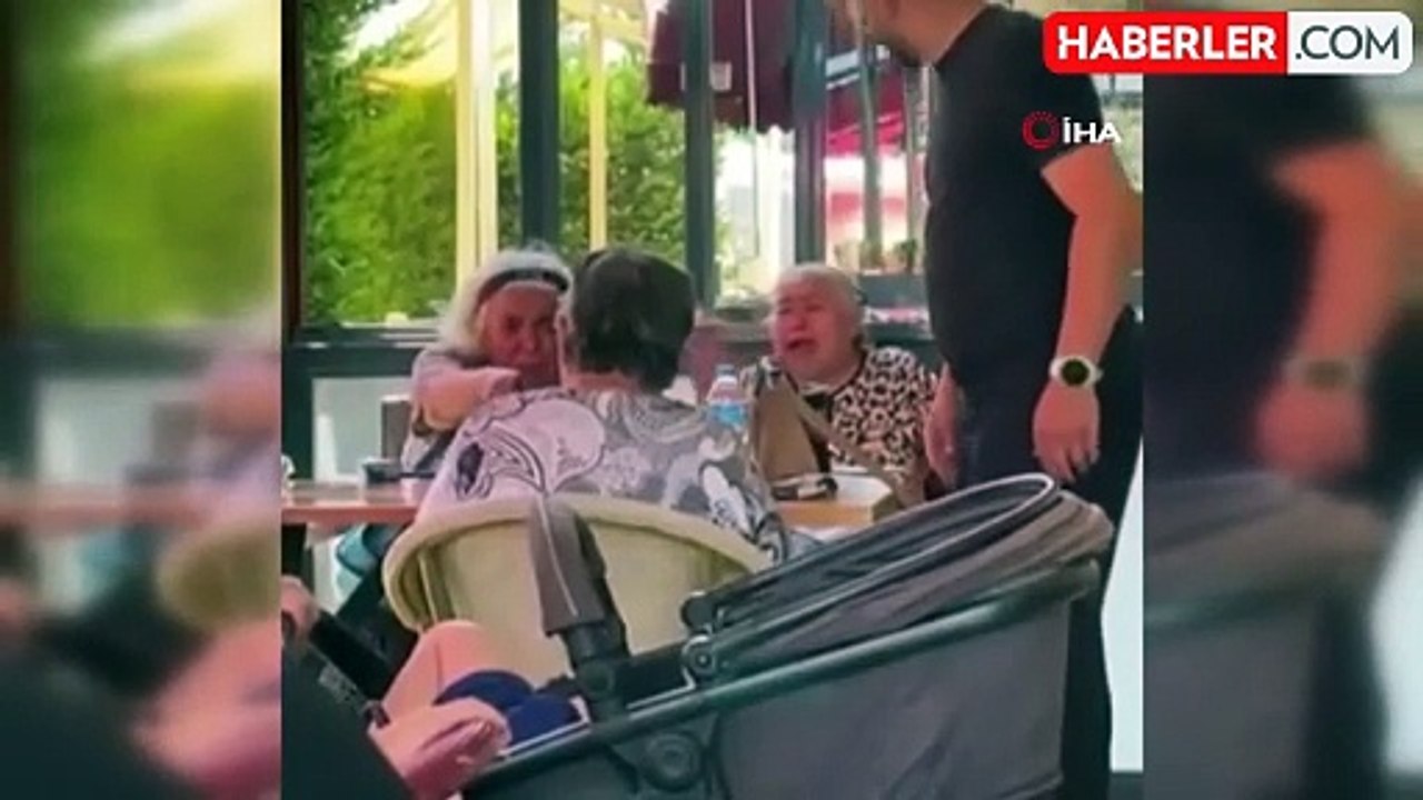 Bursa'da bir kafede sıcaktan bunalan 3 kadının vantilatör kavgası