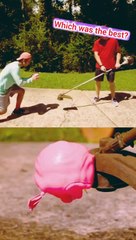 Water balloon  slowmo