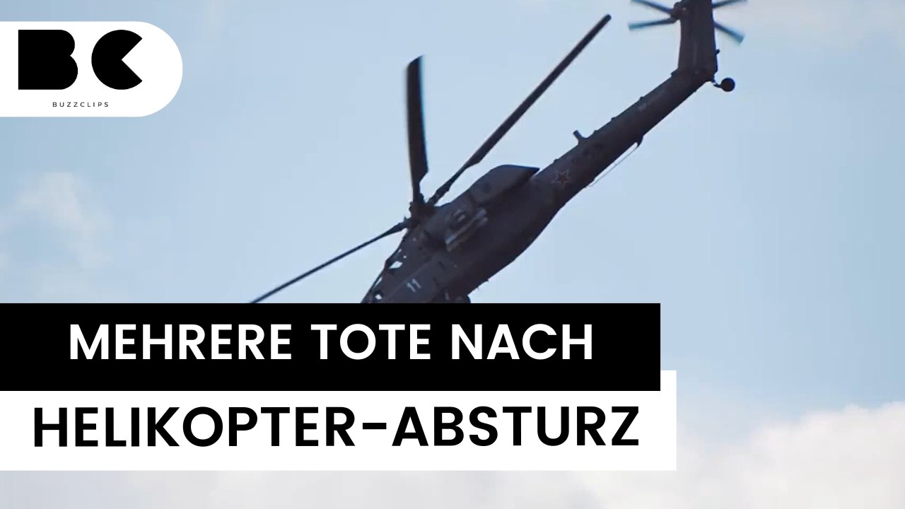 Mehrere Tote nach Absturz von russischem Kampfhubschrauber (Mi-28)