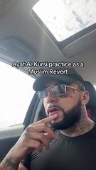 American man recites Quran