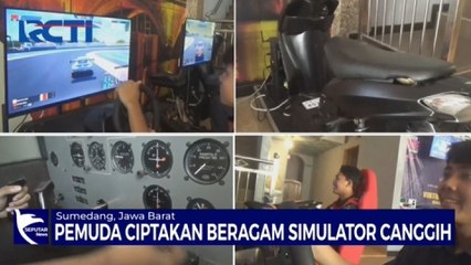 Terinspirasi B.J. Habibie, Pemuda di Sumedang Ciptakan Beragam Simulator Canggih