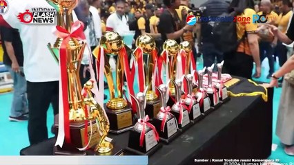 Menpora Dito Menutup Secara Resmi Kompetisi Bola Voli PLN Mobile Proliga Tahun 2024
