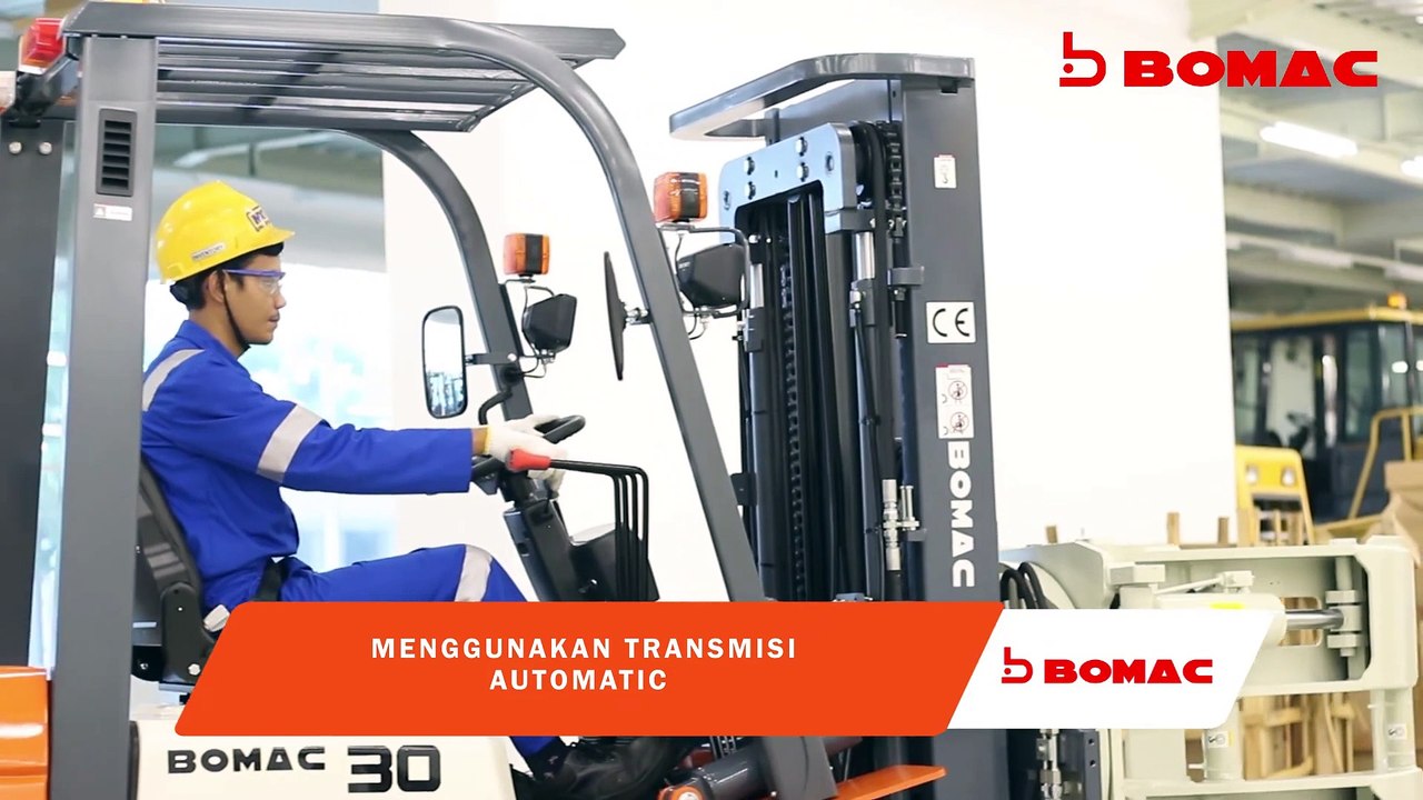 REVIEW BOMAC DENGAN ATTACHMENT TAMBAHAN PAPER CLAMP ROLL - BOMAC FORKLIFT