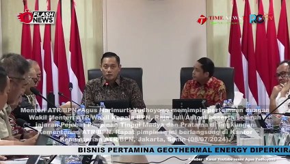 KEMENTERIAN ATR-BPN GELAR RAPAT PIMPINAN UNTUK EVALUASI KINERJA SEMESTER I 2024