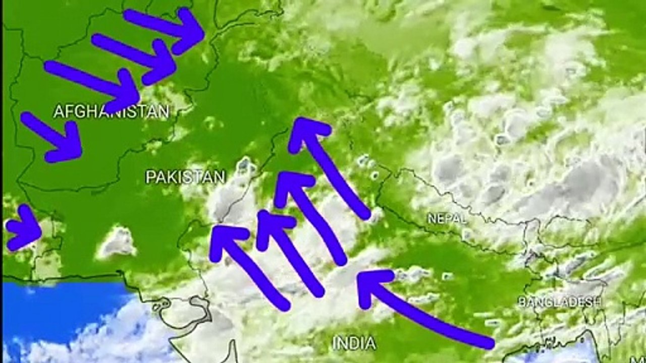 Next_15_Days_Weather_Report__Vigorous_Monsoon_Rains_⛈️️_Reached_Pakistan_Weather_update,25_July