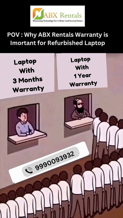 Laptop Rent And Sale In Tagore garden Delhi ABX Rentals