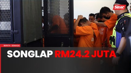 Songlap RM24.2 juta: 10 individu didakwa anggotai kumpulan jenayah terancang