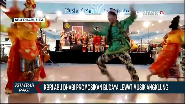 Promosi Budaya, KBRI Abu Dhabi Tampilkan Lagu dan Tarian dengan Musik Tradisional Angklung!