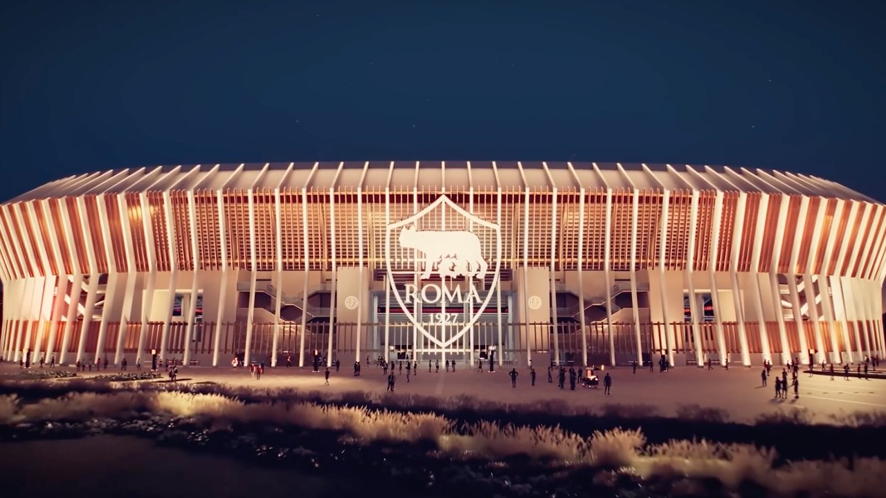 Spektakuläre Bilder und Dortmund als Vorbild: AS Rom zeigt neues Stadion